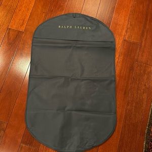 Ralph Lauren heavy duty dust bag for jackets with zipper on the side